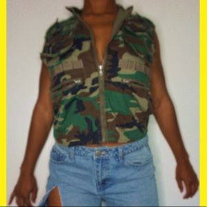 Camo vest